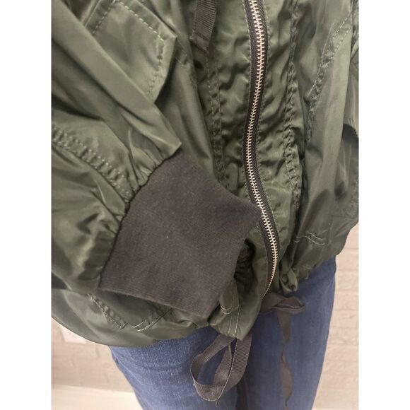 BB Dakota Green Windbreaker Anorak Hoodie Size XL - Picture 10 of 14